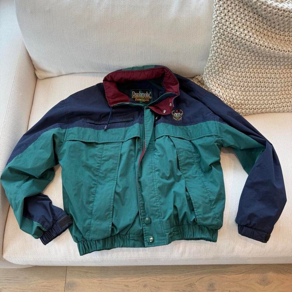 Dunbrooke vintage 90s green jacket